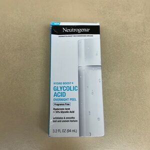 Neutrogena Hydro boost + glycolic acid overnight peel